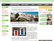 Tablet Screenshot of dublino.it